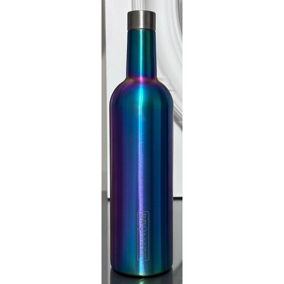 BruMate Winesulator 25oz Wine Canteen, RAINBOW TITANIUM - Picture 3 of 6